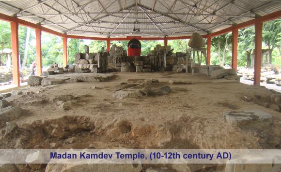 Madan Kamdev Temple, (10-12th century AD) 